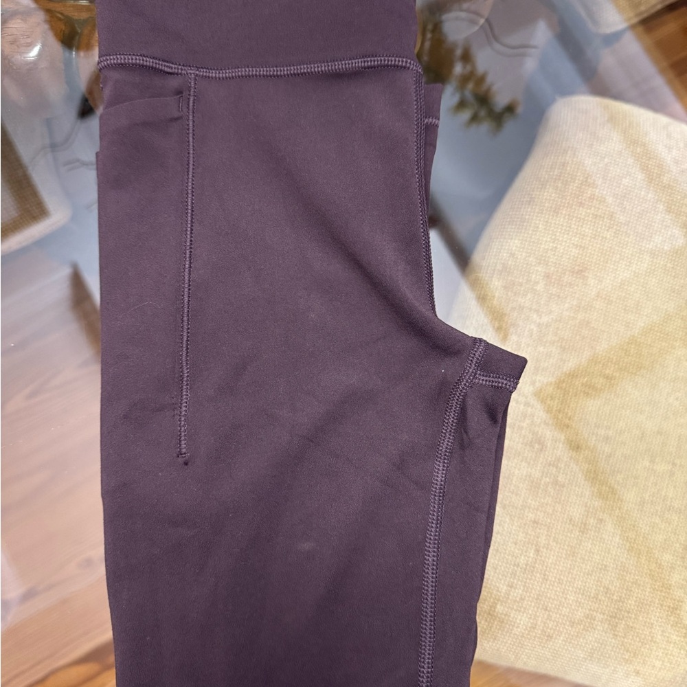 Athleta Kids Deep Purple Leggings